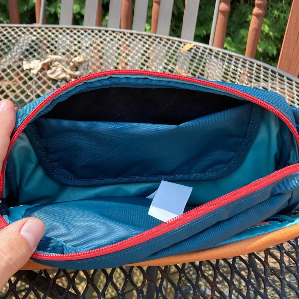 Cotopaxi Orange and Blue Belt Bag - Picture 2 of 5